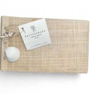 Pottery Barn Photo Album in Tan